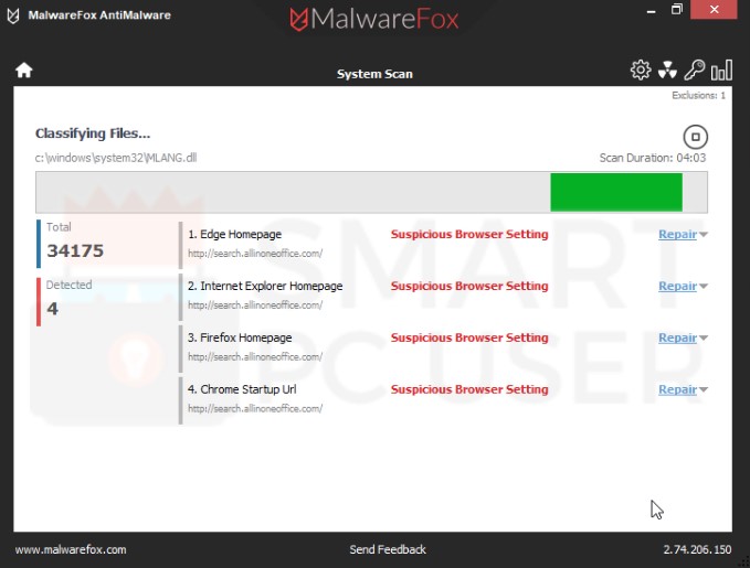 Search.allinoneoffice.com Detection Search.allinoneoffice.com Detection