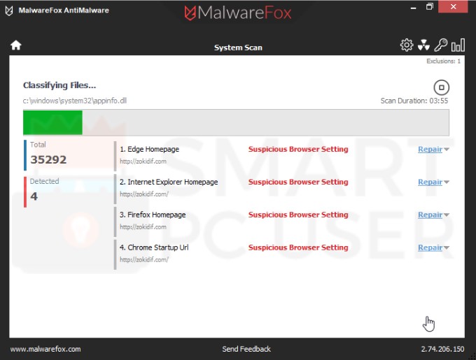 Zokidif com Detection Zokidif com Detection