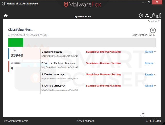 Maxi Buy Extension Scan Result Maxi Buy Extension Scan Result
