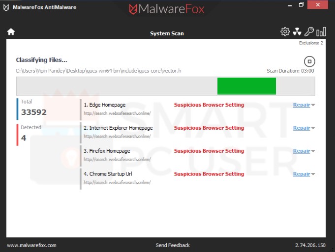 Search.websafesearch.online Scan Results Search.websafesearch.online Scan Results