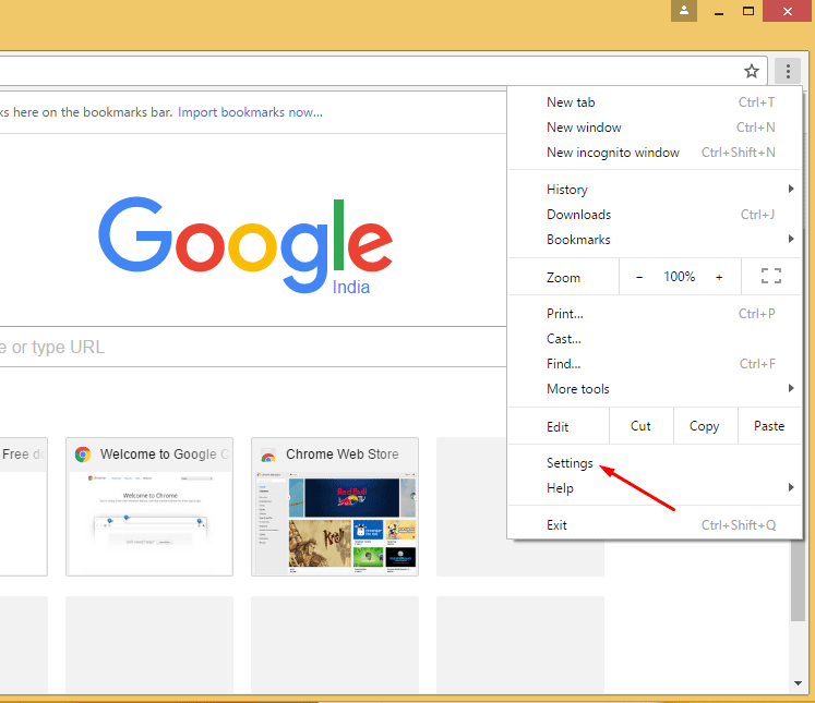 Disable Notification on Google Chrome