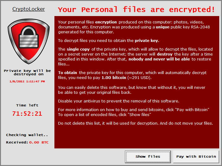 How to Remove CryptoLocker