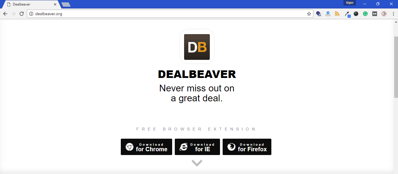 Dealbeaver Adware Removal Guide