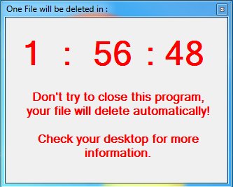 Digisom Ransomware Popup Timer