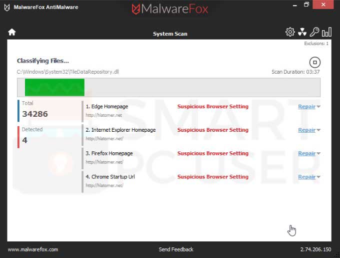 Hlatomer.net Detection