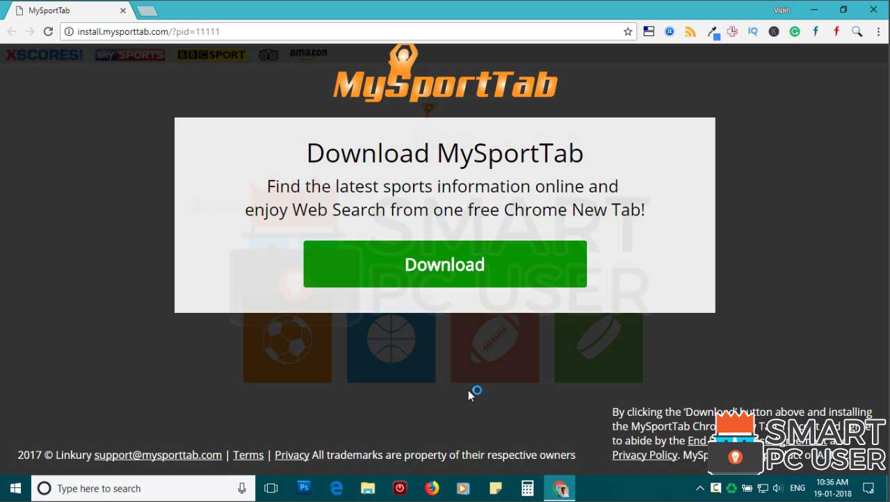 How to Remove MySportTab.com from All Browsers