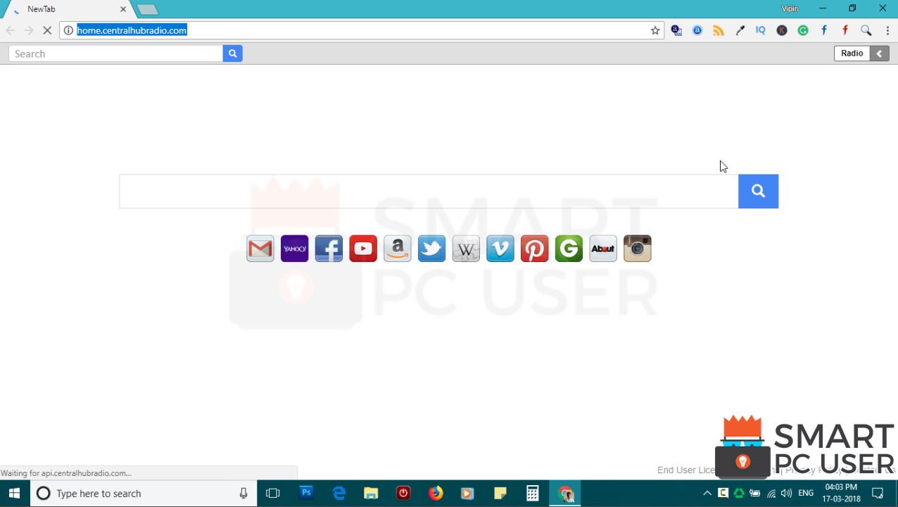 How to Remove Home.centralhubradio.com