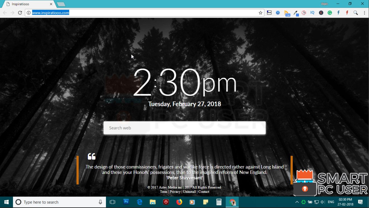 How to Remove Inspiratiooo.com from All Browsers