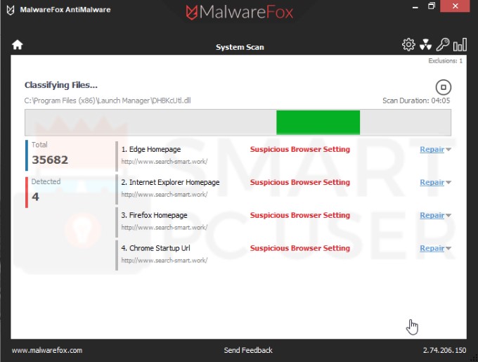 Search-Smart.work Detection
