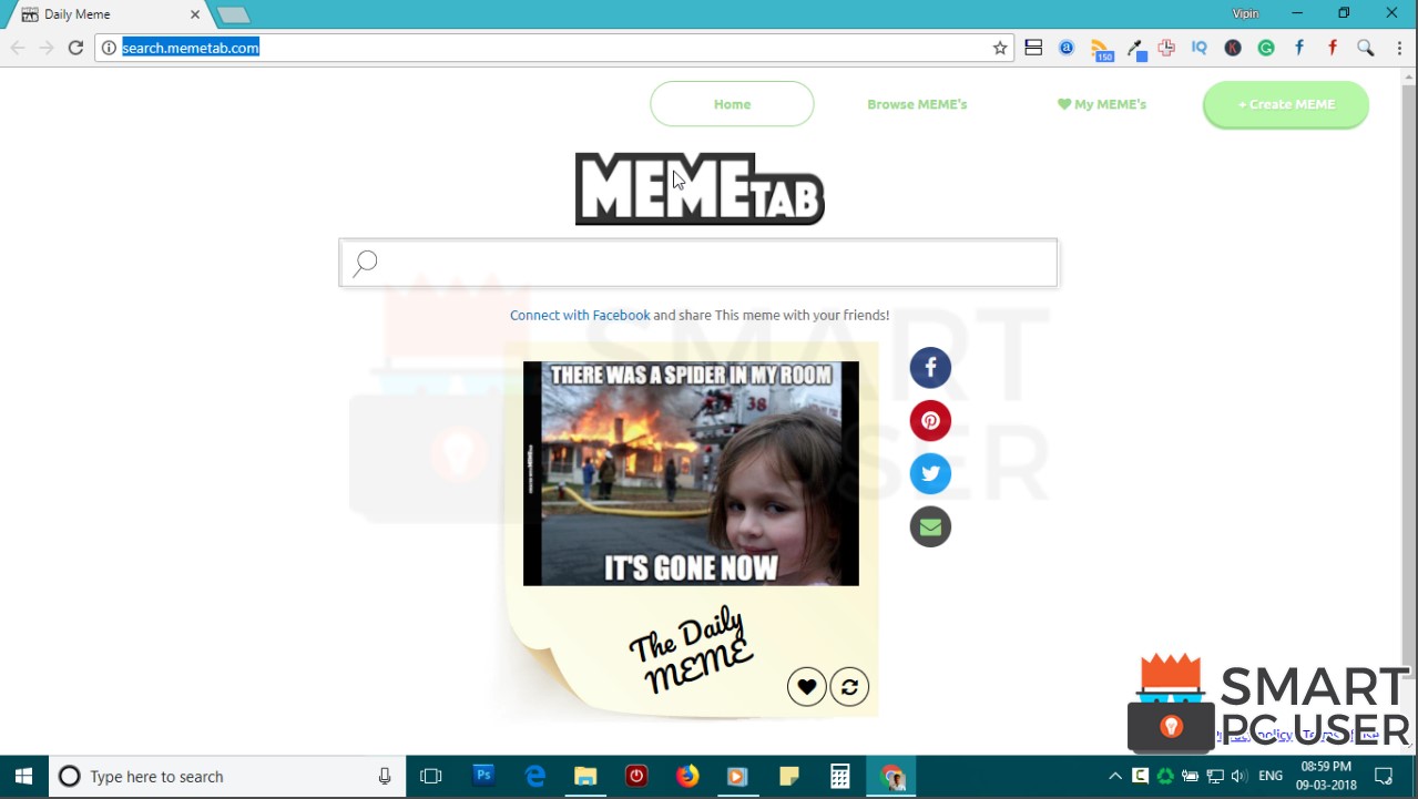 How to Remove Search.memetab.com from All Browsers