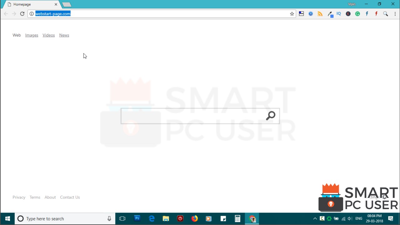 How to Remove Webstart-page.com