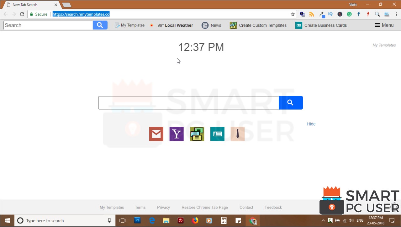 How To Remove Search.hmytemplates.co