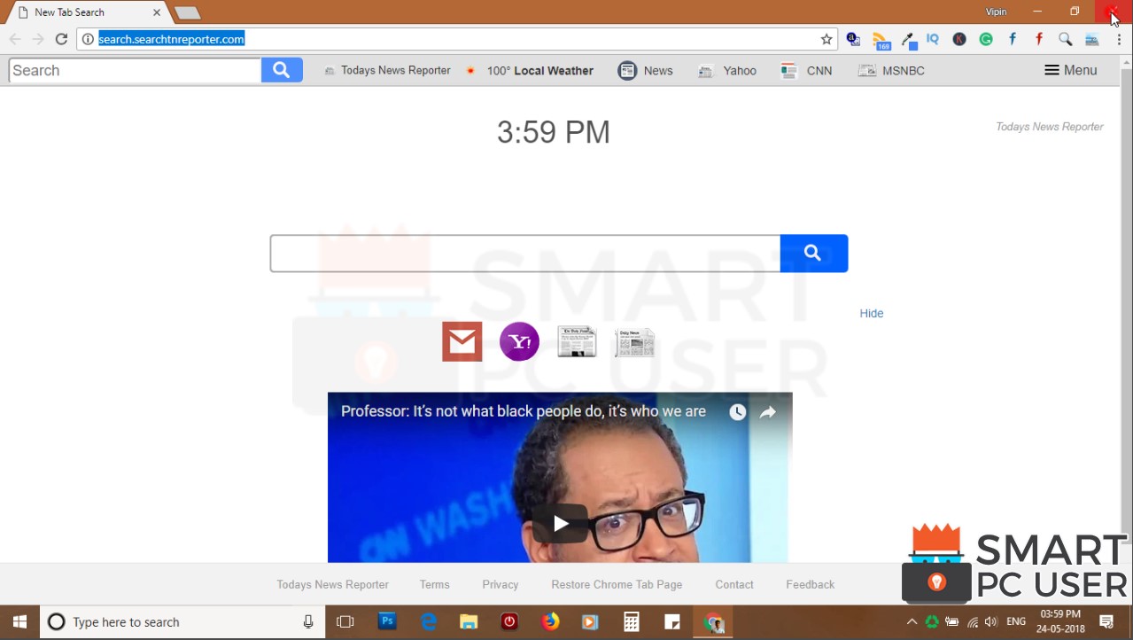How to Remove Search.searchtnreporter.com