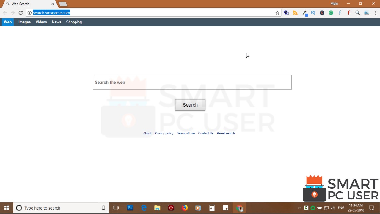 How to Remove Search.stosgame com