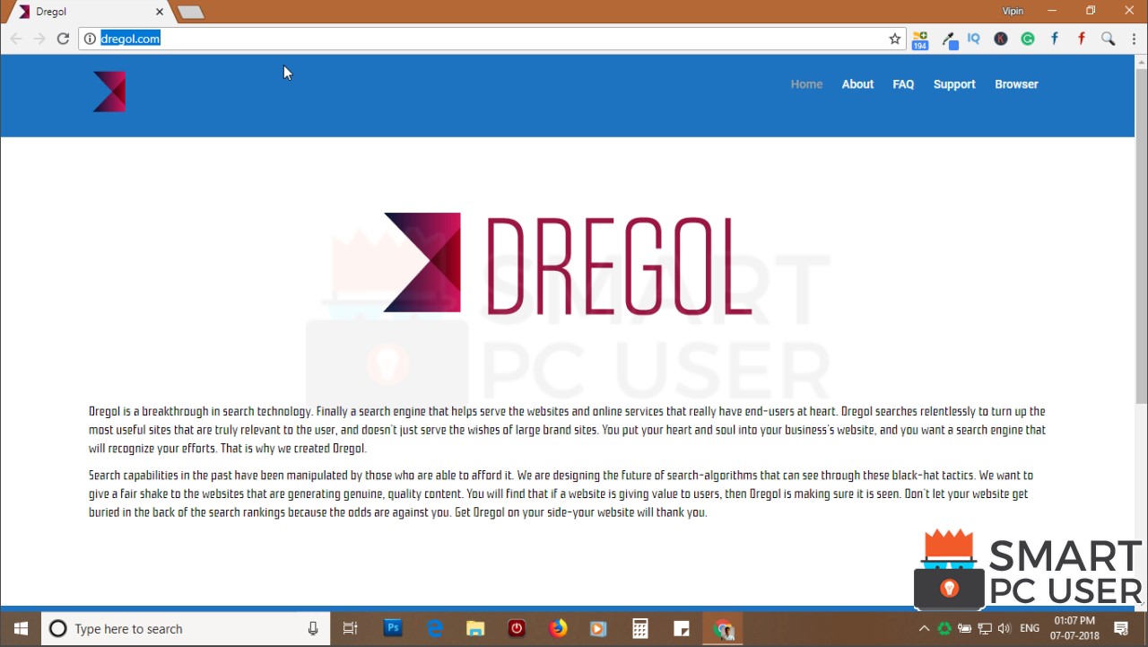 How to Remove Dregol.com