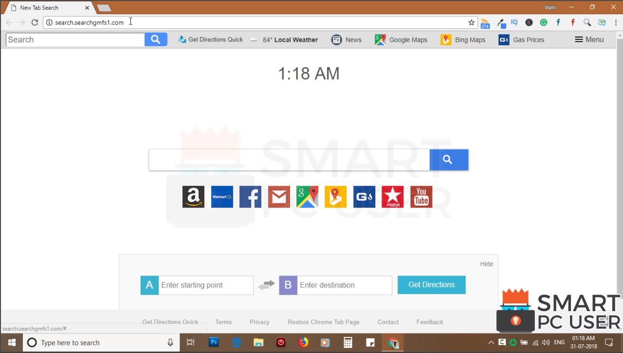 How to Remove Search.searchgmfs1.com