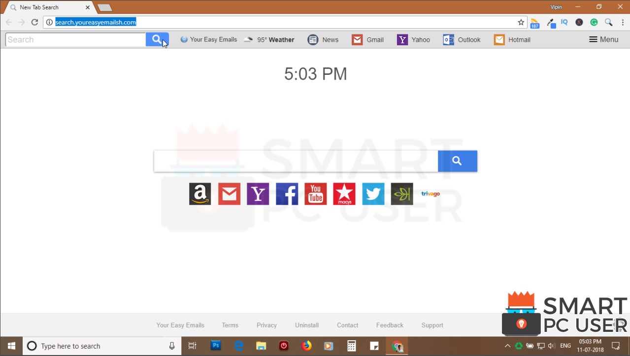 Search.youreasyemailsh.com Removal Guide