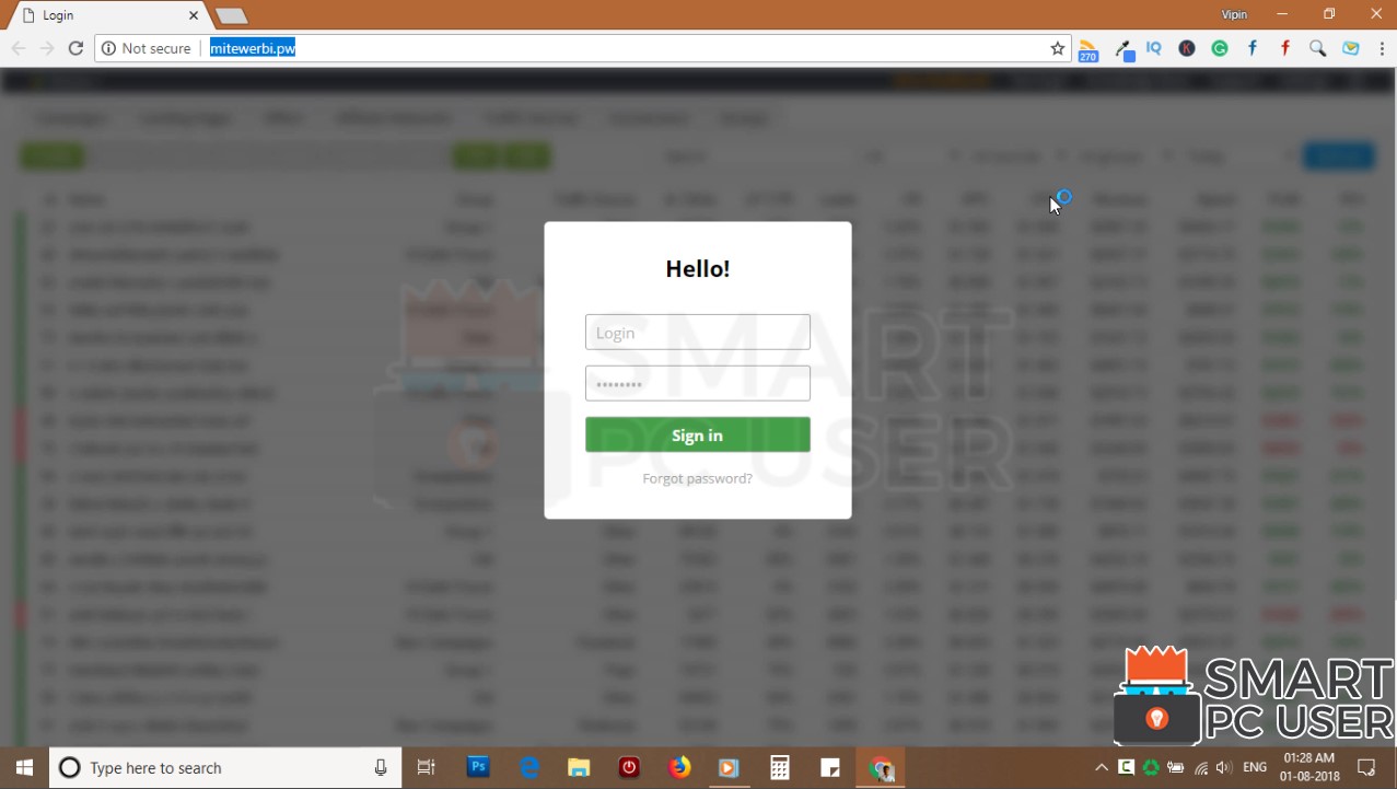 How to Remove Mitewerbi.pw