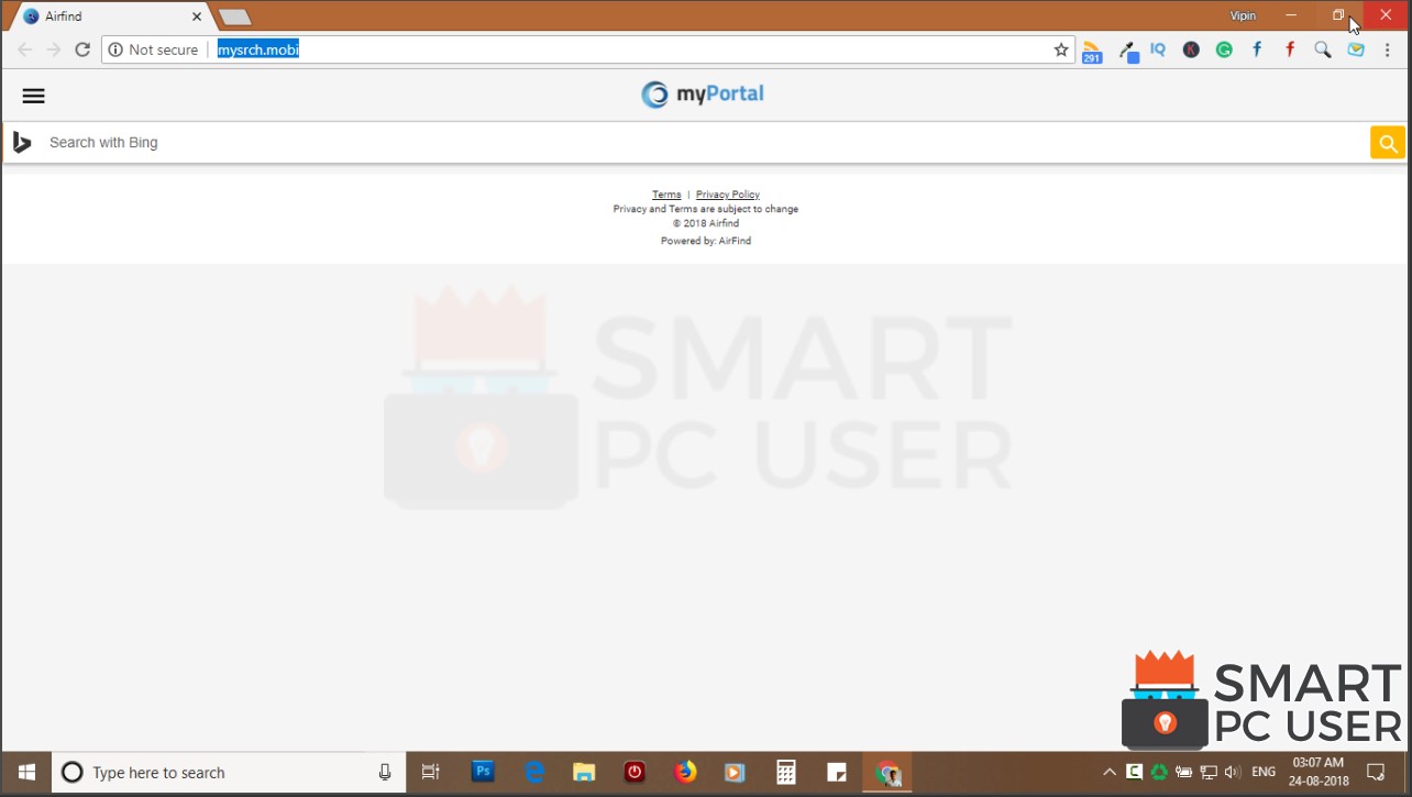 How to Remove Mysrch.mobi