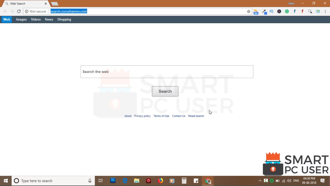 How to Remove Search.cocoshamen.com