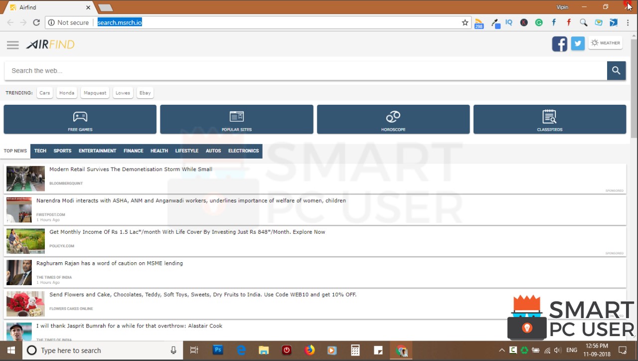 How to Remove Search.msrch.io
