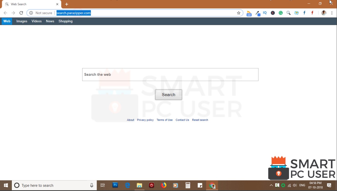 How to Remove Search.parazipper.com