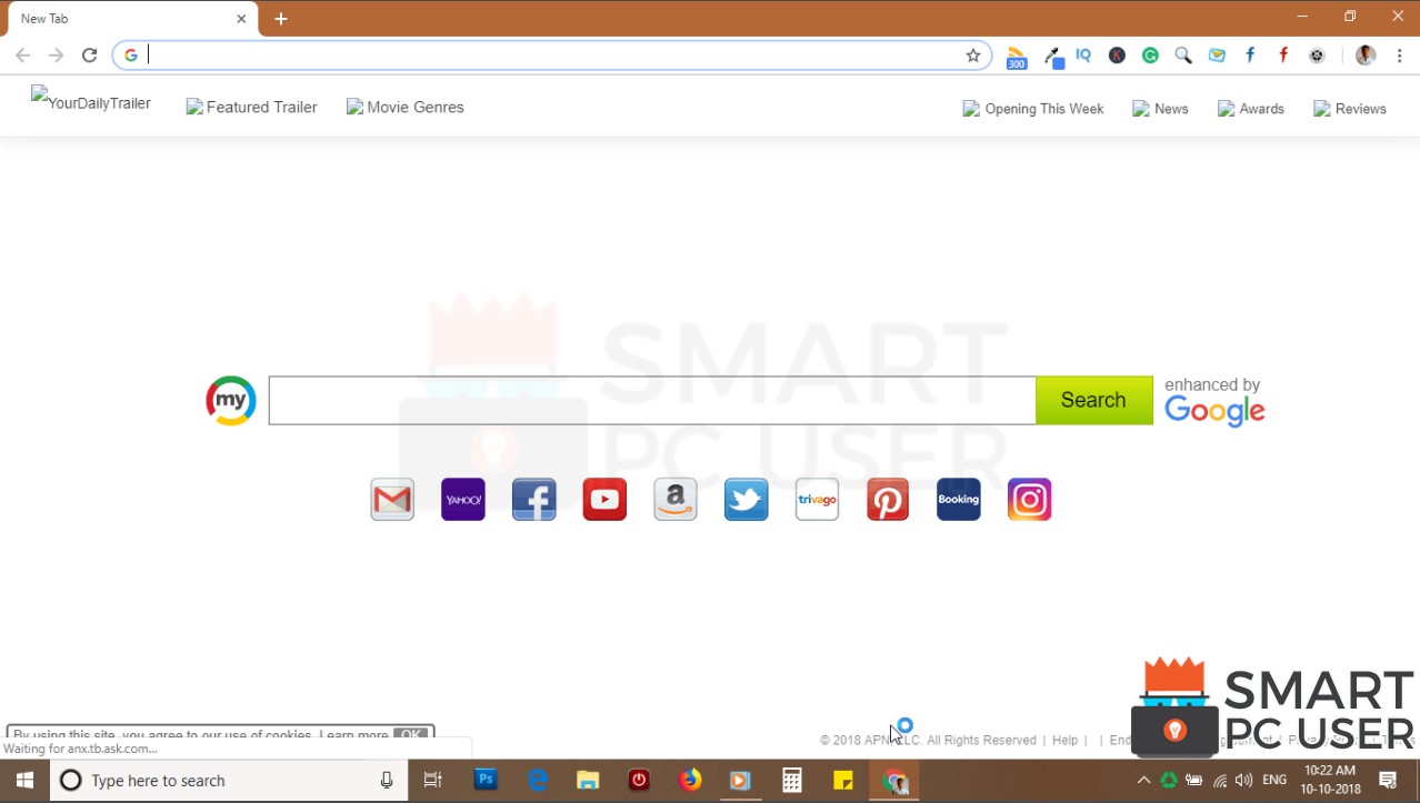 How to remove Your Daily Trailer Extension