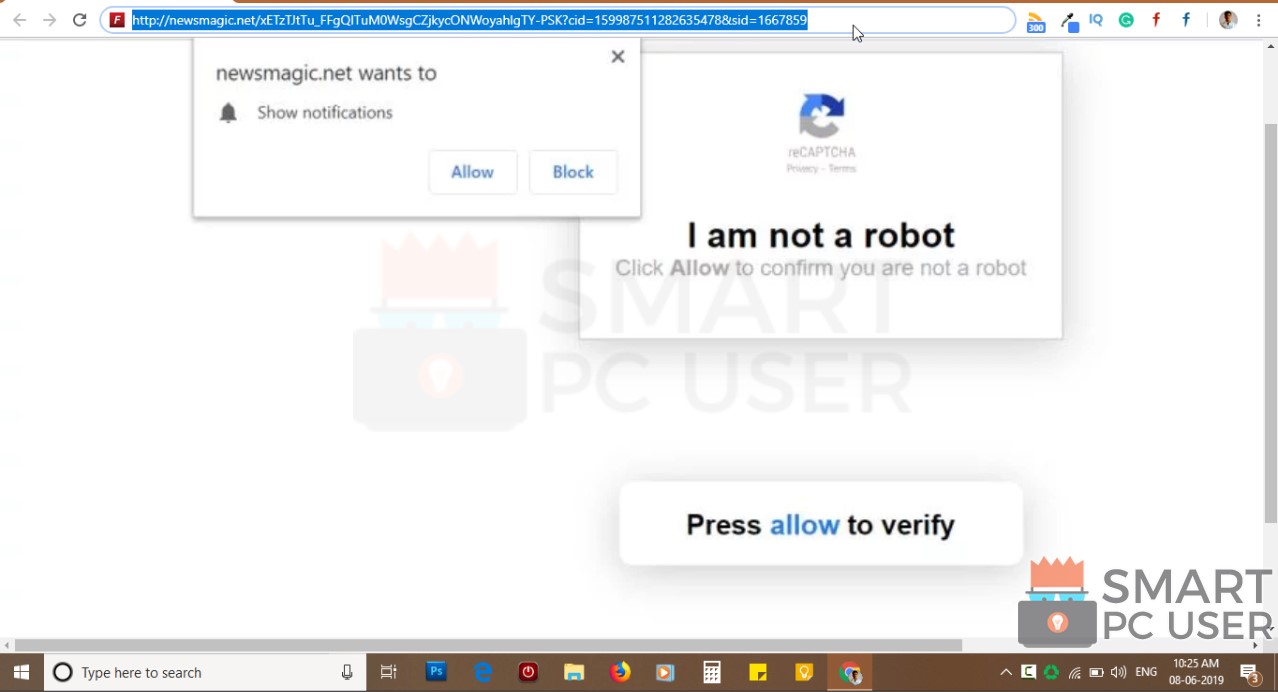 How to Remove Newsmagic.net Pop-up