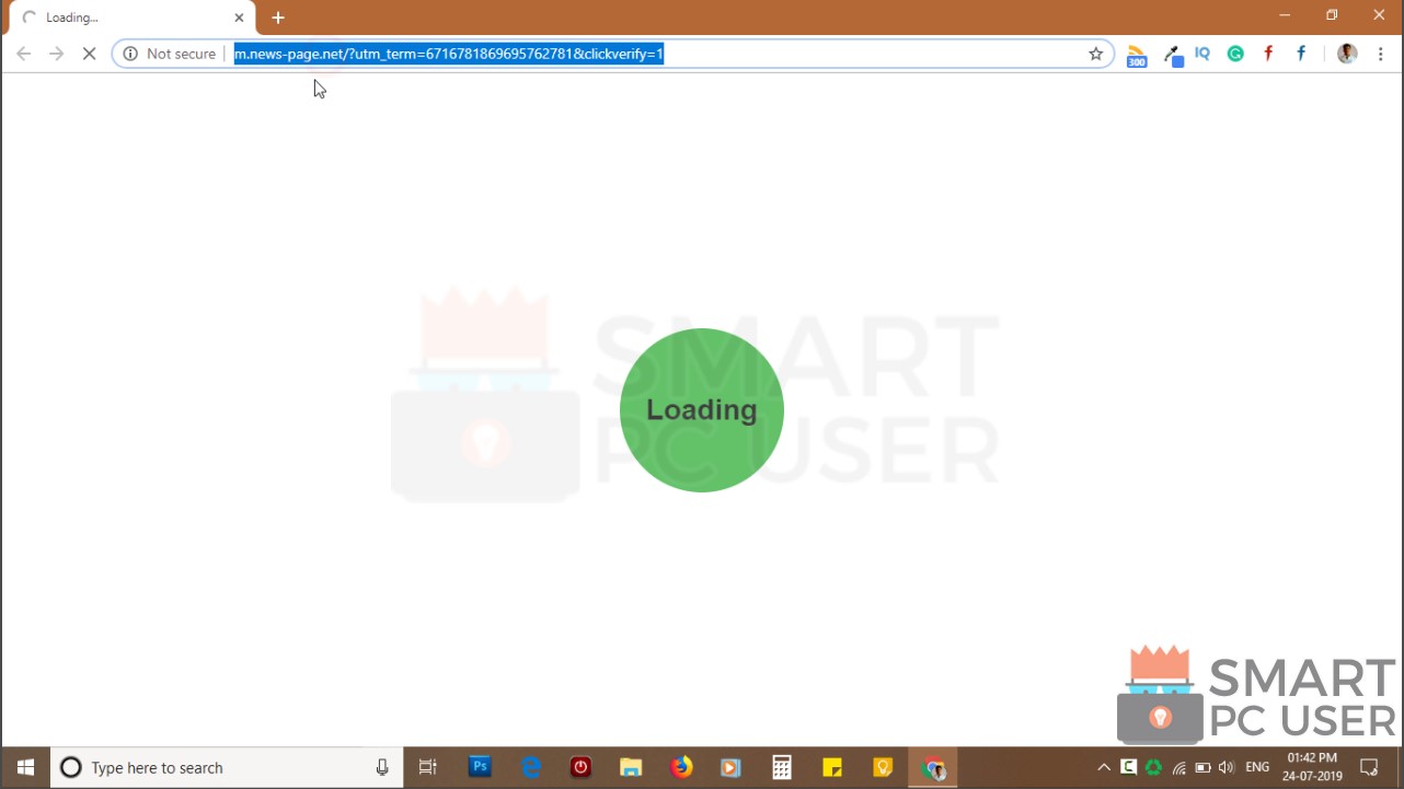 How to Remove M.news-page.net Redirect