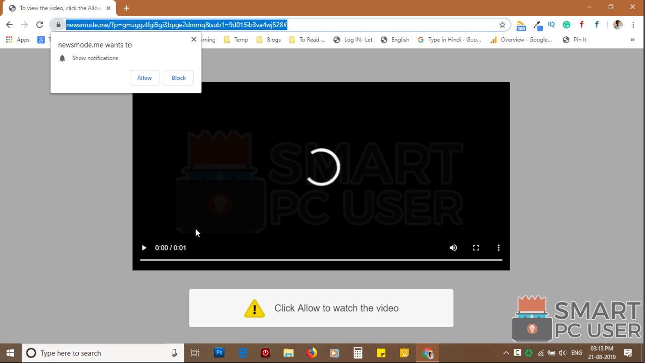 How to Remove Newsmode.me Pop-up