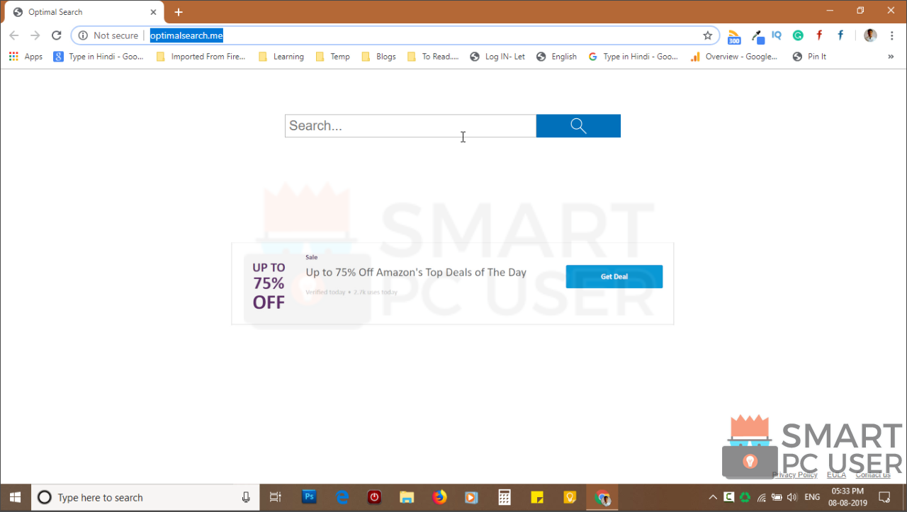 How to Remove Optimalsearch.me Hijacker