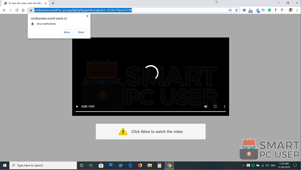 How to Remove Mediasvideo.world Pop-up