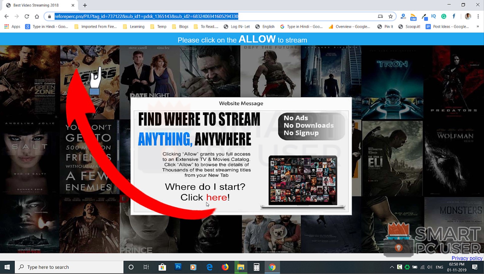 How to Remove Reforeperc.pro Pop-up