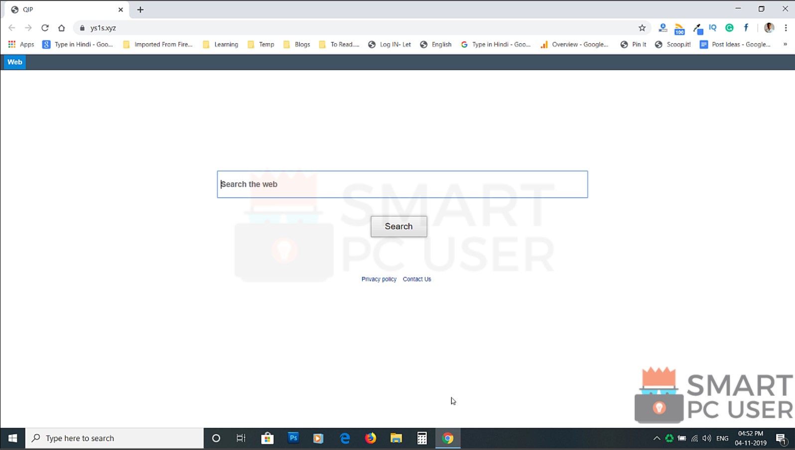 How to Remove Ys1s.xyz Hijacker