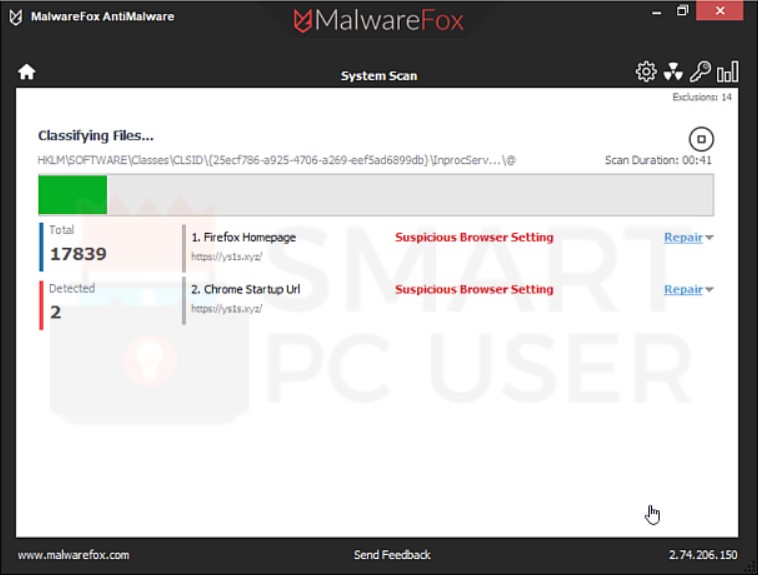 Ys1s.xyz Scan Result