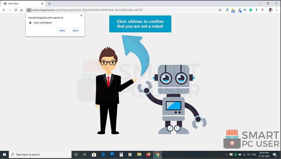 How to Remove Norobotcapcha.info Pop-up
