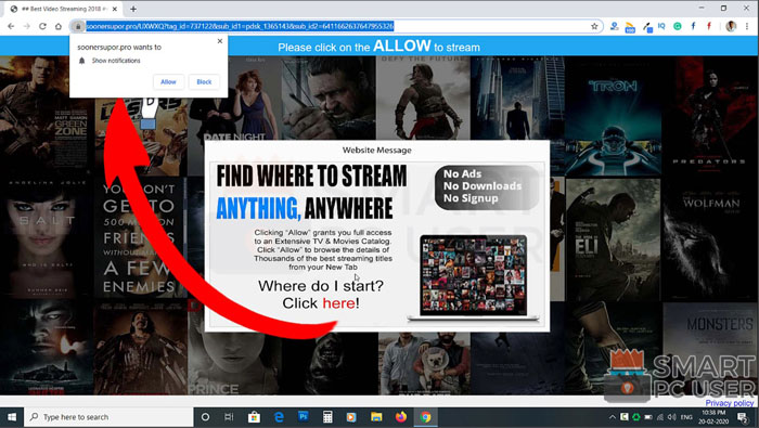How to Remove Soonersupor.pro Pop-ups