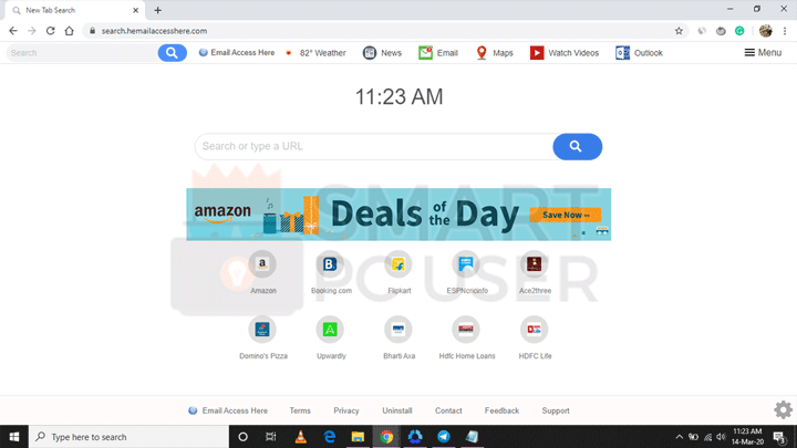 Email access here hijacker