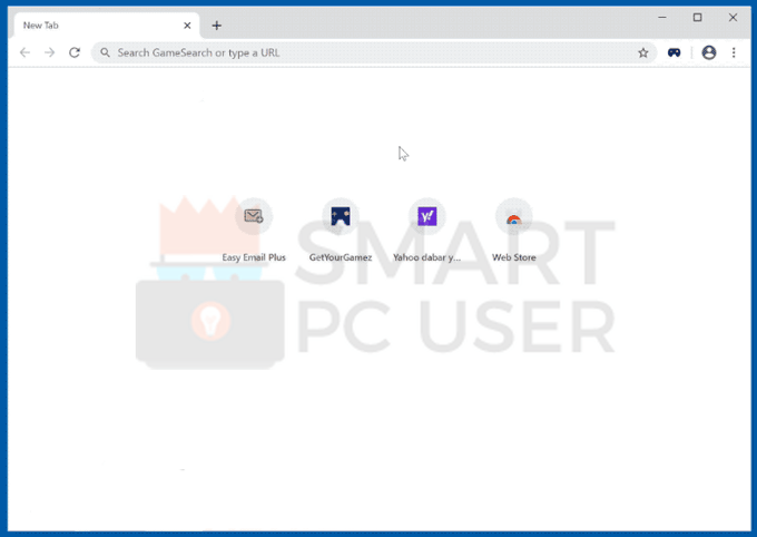 gamesearch browser hijacker