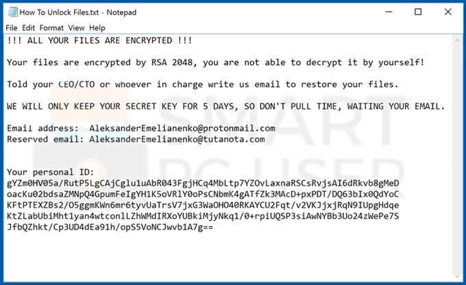 delete coldlock ransomware