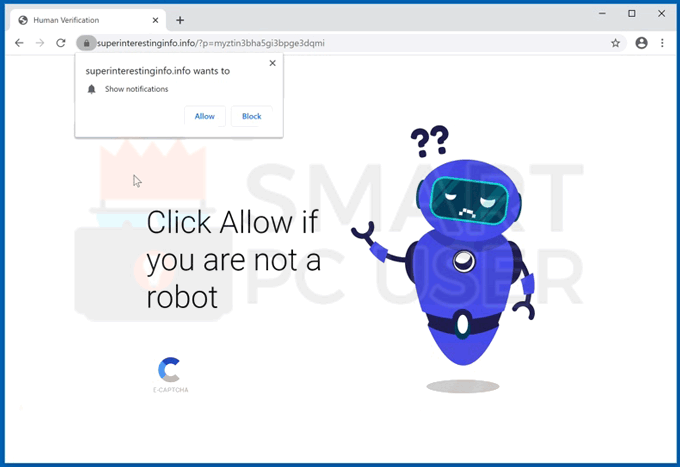 Superinterestinginfo.info Browser Redirect