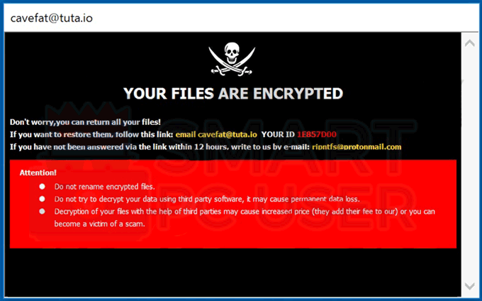 Uninstall HCK Ransomware