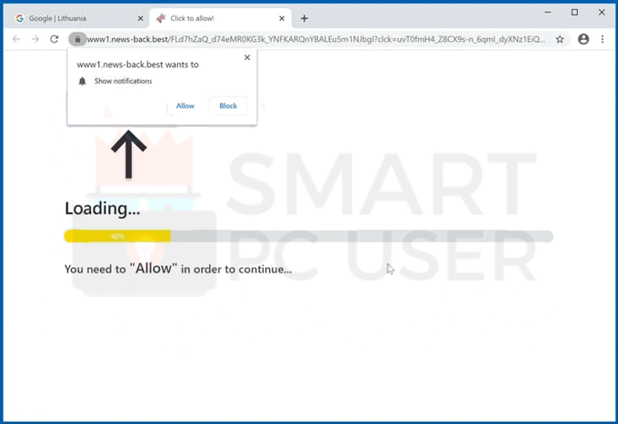 Remove News-back.best Redirects