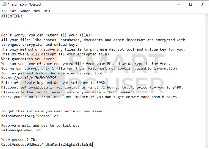 Uninstall Nlah Ransomware