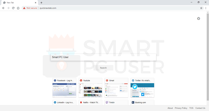 Uninstall Quicknewtab.com Hijacker