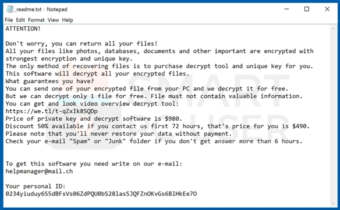 Remove Tabe Ransomware