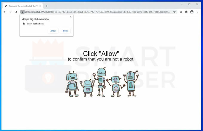 Delete Dequestig.club Pop-ups