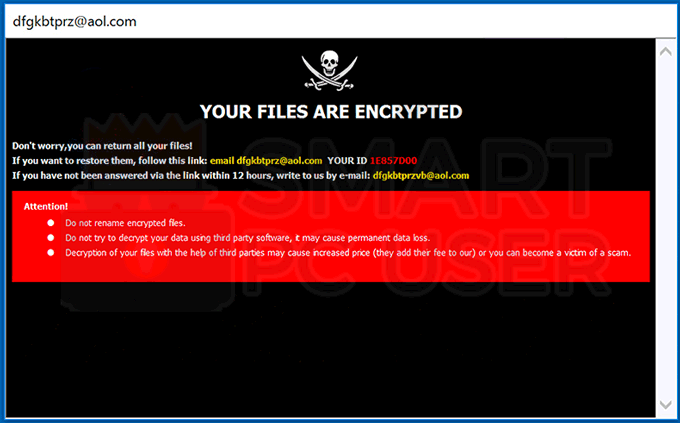 Uninstall Bmtf Ransomware