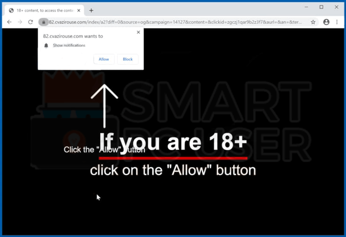 Remove Cvazirouse.com Redirects