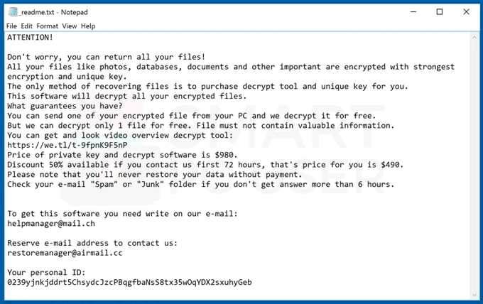 Uninstall Maas Ransomware